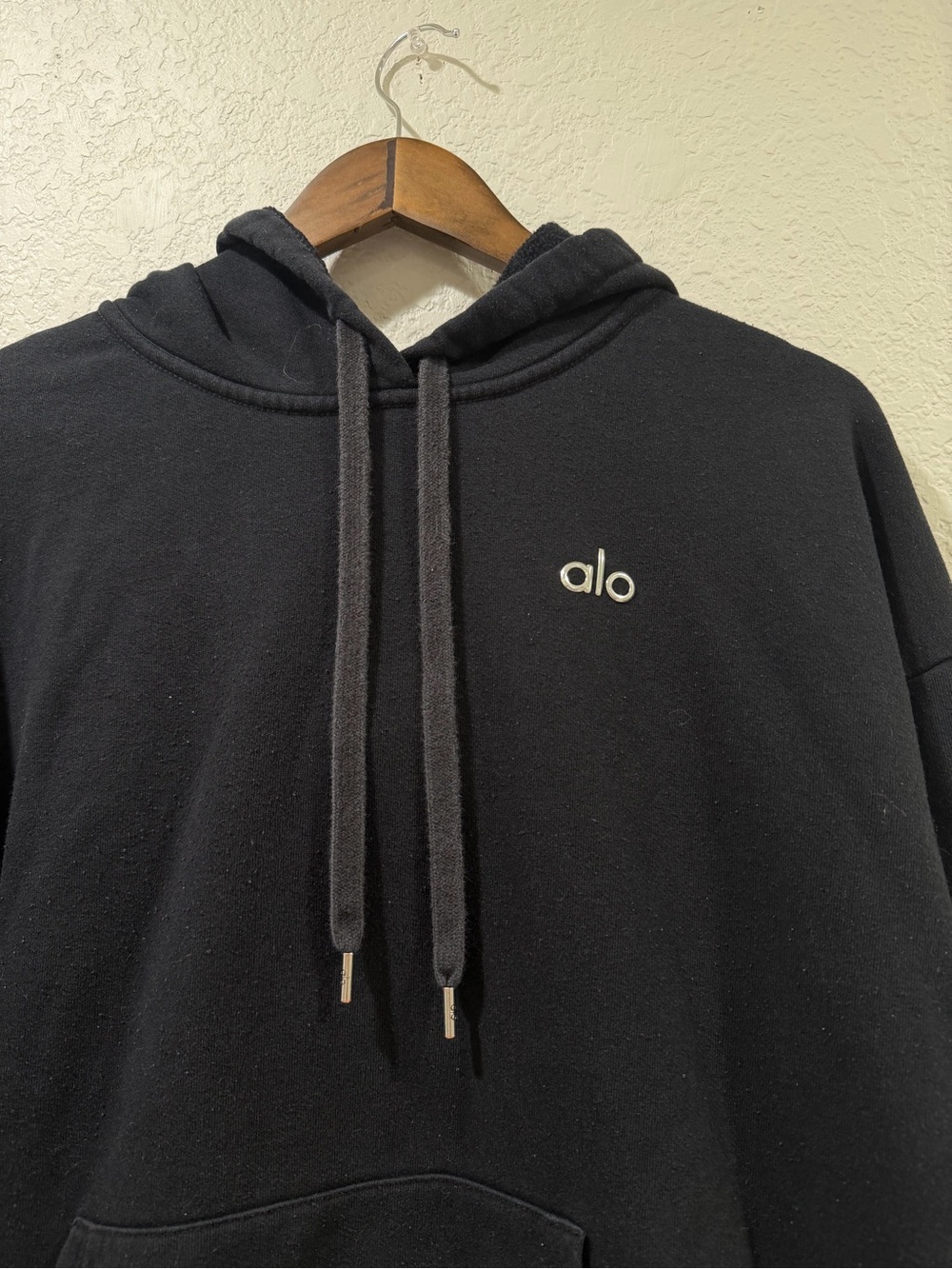 Alo Yoga Accolade Hoodie - Black Size Large - Picture 4 of 8